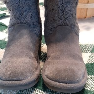 Ugg Juniper Confetti Charcoal Gray Boots # 1013250K.Little girls size 1.💙💚SOLD
